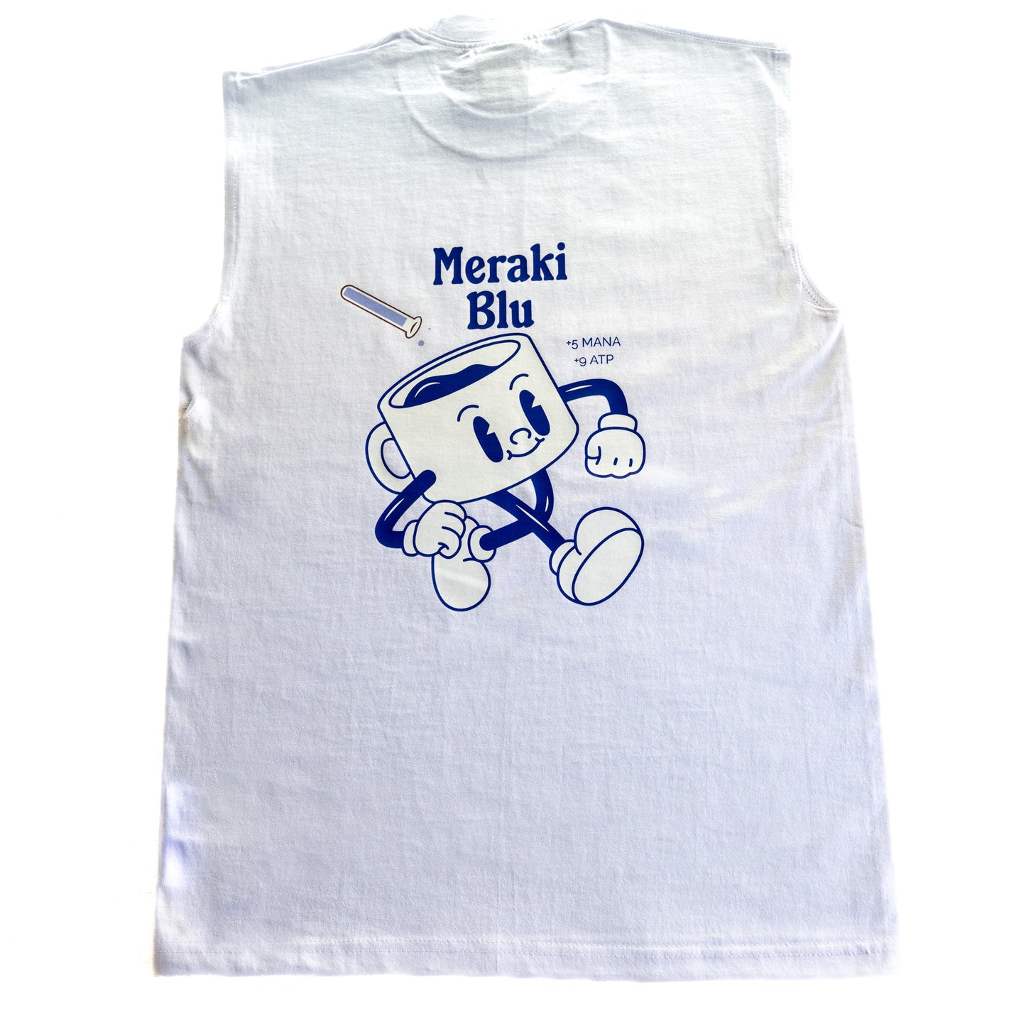 Meraki Blu Cotton Cut Off